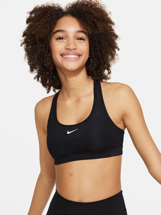 Nike Other - Nike Black Racerback Medium-Support Sports Bra